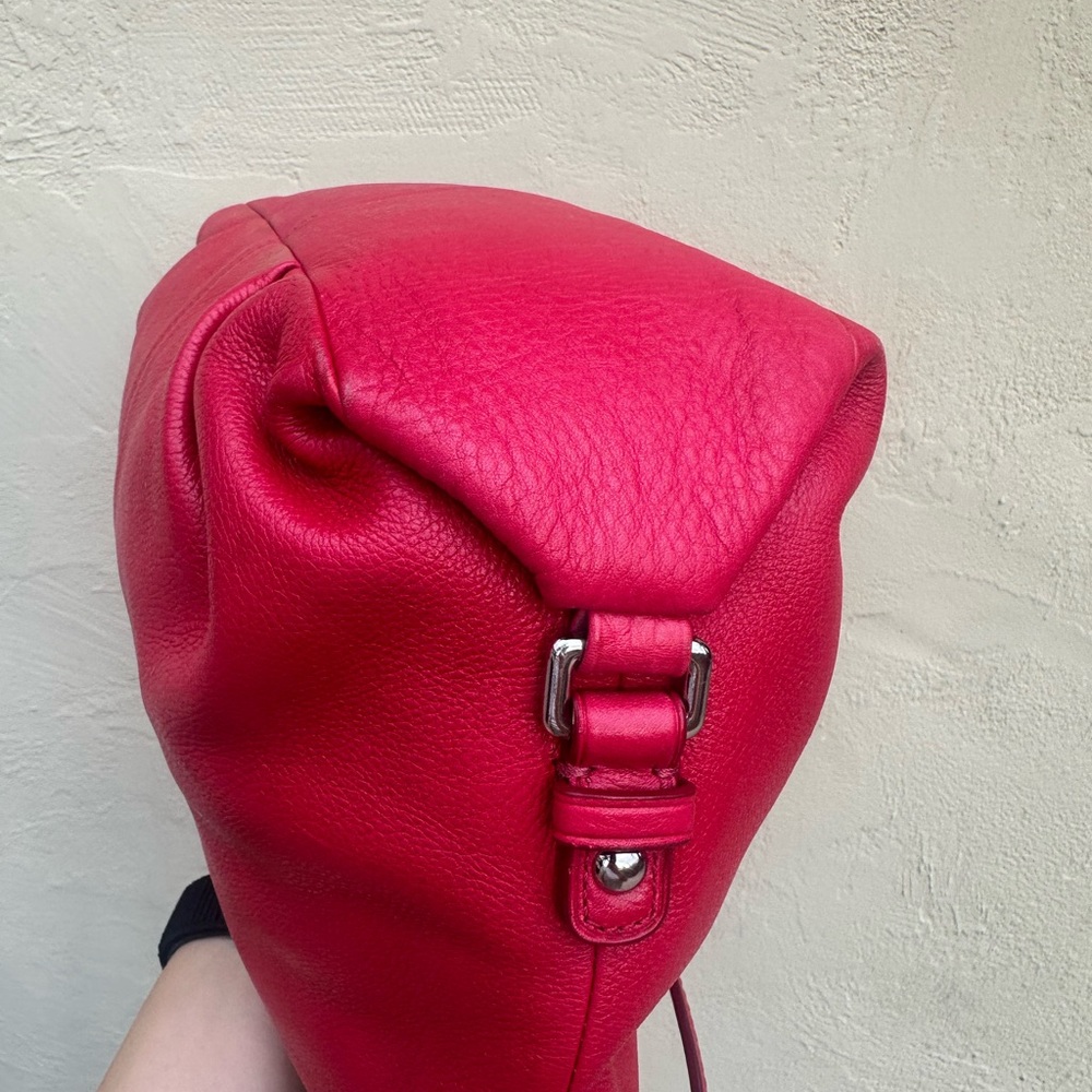 🌹Y2K Red Coach Brooke Leather Shoulder Bag 14142 🌹 - Picture 7 of 9